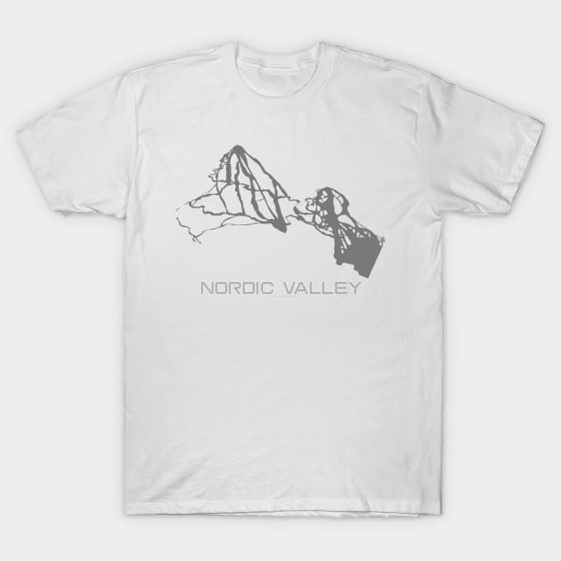 Nordic Valley 3D T-Shirt by Mapsynergy